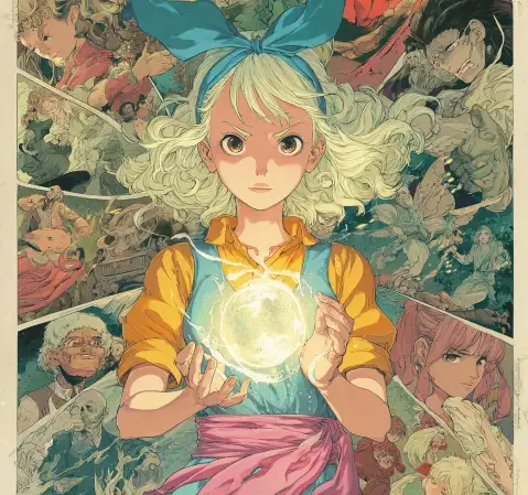 奇幻题材漫画作品《星尘信使》封面缩略图